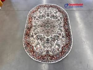 Oval carpet Isfahan 100x150 1054001